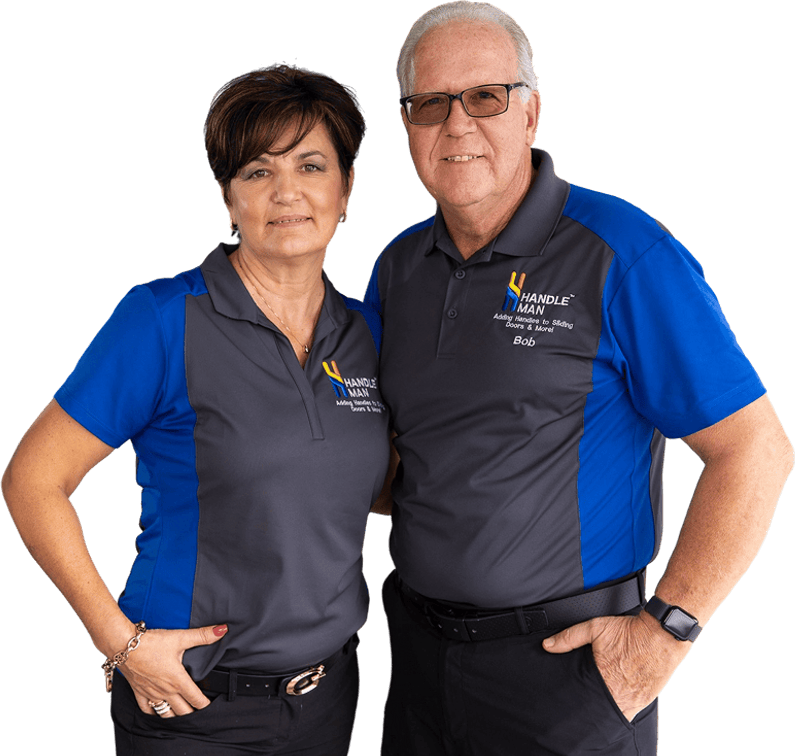 Bob and Maria owners of Handleman